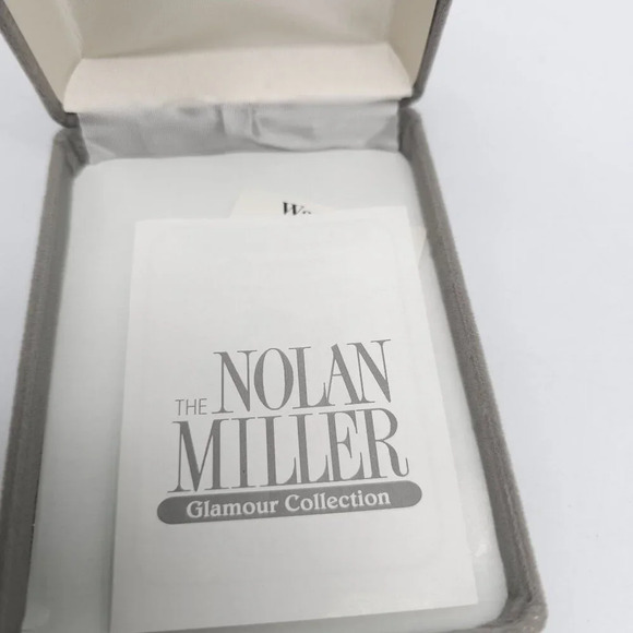 Nolan Miller Glamour Collection Pink French Chateau Flower Brooch Rhinestones - Picture 3 of 5